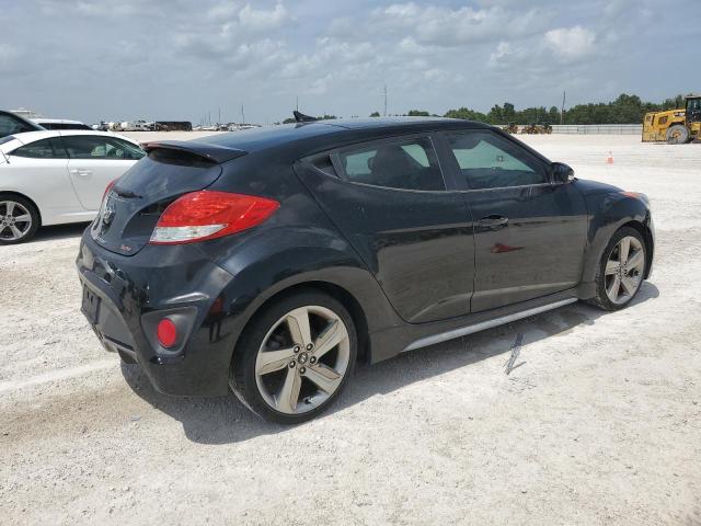 KMHTC6AEXDU134428 - 2013 HYUNDAI VELOSTER TURBO BLACK photo 3