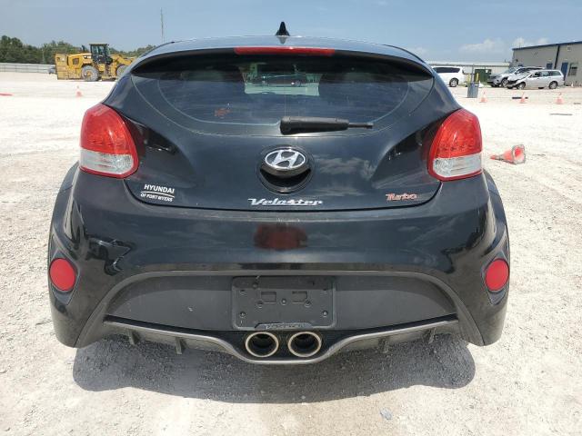 KMHTC6AEXDU134428 - 2013 HYUNDAI VELOSTER TURBO BLACK photo 6