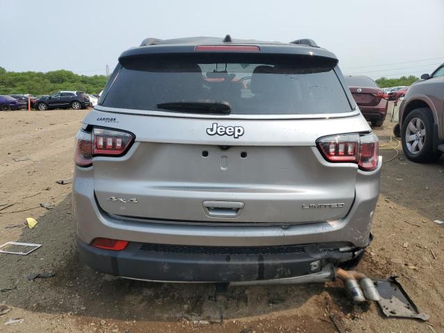 3C4NJDCBXJT355043 - 2018 JEEP COMPASS LIMITED Արծաթագույն լուսանկար 6