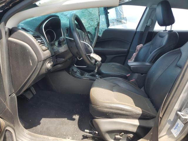 3C4NJDCBXJT355043 - 2018 JEEP COMPASS LIMITED Արծաթագույն լուսանկար 7