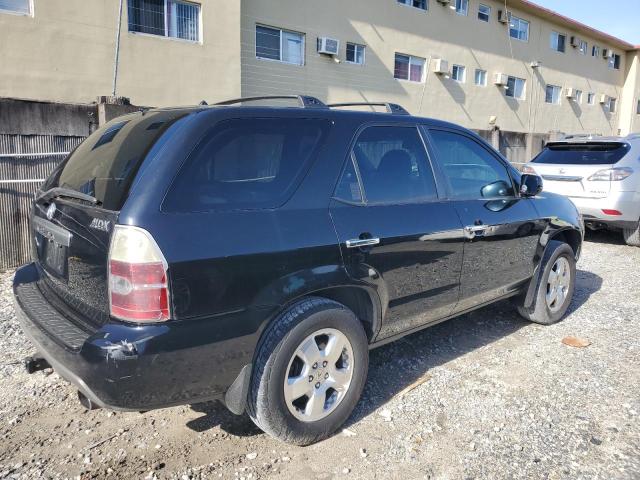 2HNYD18214H502546 - 2004 ACURA MDX BLACK photo 3