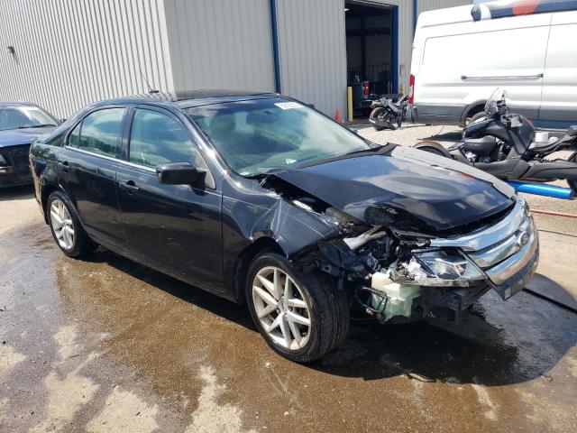 3FAHP0JA5AR375282 - 2010 FORD FUSION SEL BLACK photo 4