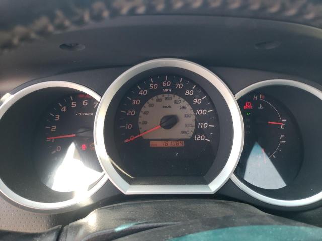 5TETU62N55Z112037 - 2005 TOYOTA TACOMA PRERUNNER ACCESS CAB WHITE photo 9