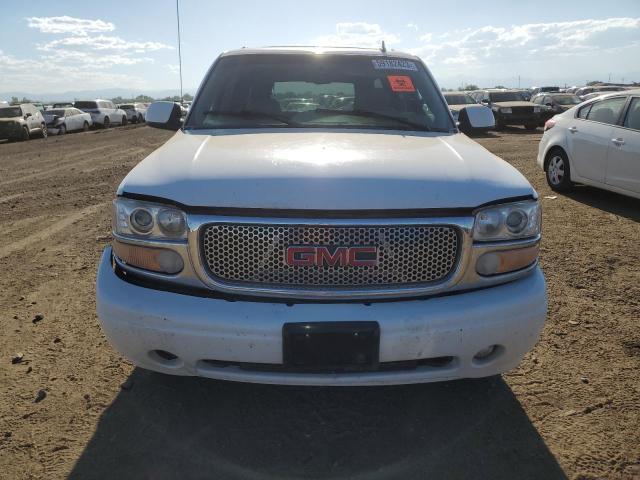 1GKFK66U16J170313 - 2006 GMC YUKON XL DENALI WHITE photo 5