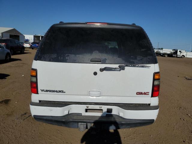 1GKFK66U16J170313 - 2006 GMC YUKON XL DENALI WHITE photo 6