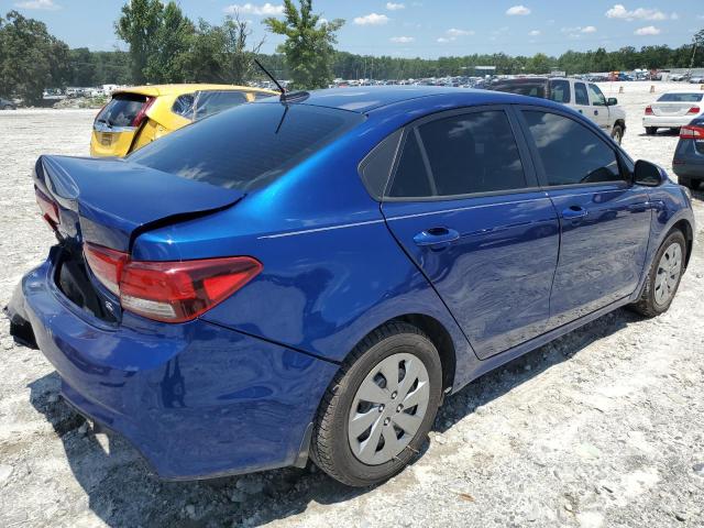 3KPA24AB9KE251440 - 2019 KIA RIO S BLUE photo 3