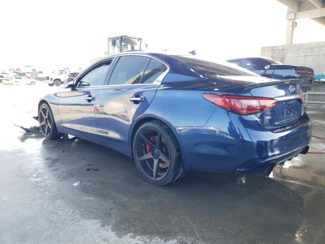 JN1FV7AR0JM480295 - 2018 INFINITI Q50 RED SPORT 400 BLUE photo 2