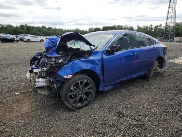 2HGFC2F84MH546653 - 2021 HONDA CIVIC SPORT 蓝色 照片 1