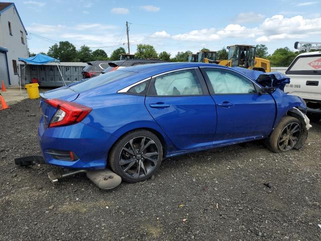 2HGFC2F84MH546653 - 2021 HONDA CIVIC SPORT 蓝色 照片 3