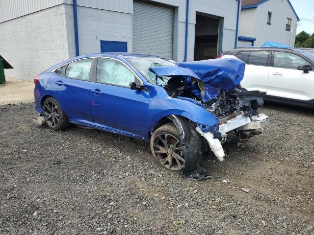 2HGFC2F84MH546653 - 2021 HONDA CIVIC SPORT 蓝色 照片 4