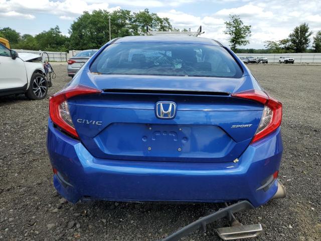 2HGFC2F84MH546653 - 2021 HONDA CIVIC SPORT 蓝色 照片 6