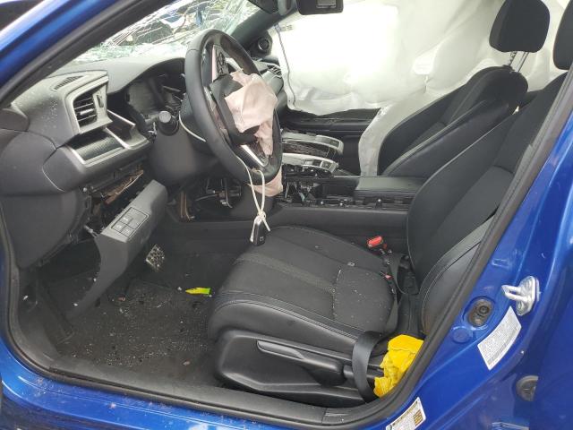 2HGFC2F84MH546653 - 2021 HONDA CIVIC SPORT 蓝色 照片 7