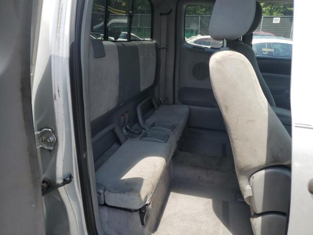 5TEUU42N06Z164458 - 2006 TOYOTA TACOMA ACCESS CAB ვერცხლისფერი ფოტო 10