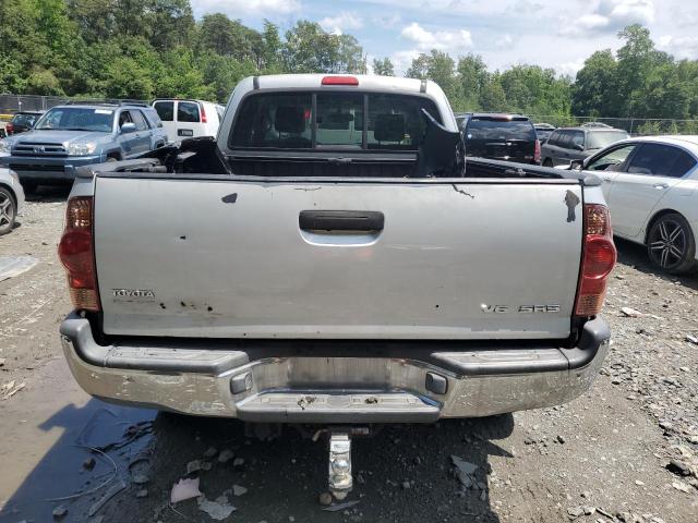 5TEUU42N06Z164458 - 2006 TOYOTA TACOMA ACCESS CAB ვერცხლისფერი ფოტო 6