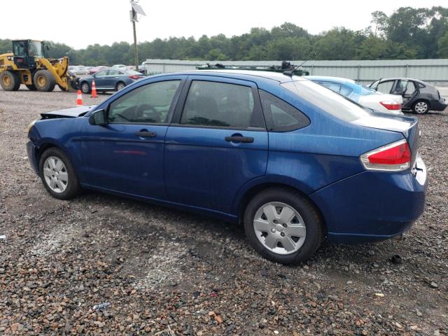 1FAHP34N48W257604 - 2008 FORD FOCUS S/SE BLUE photo 2