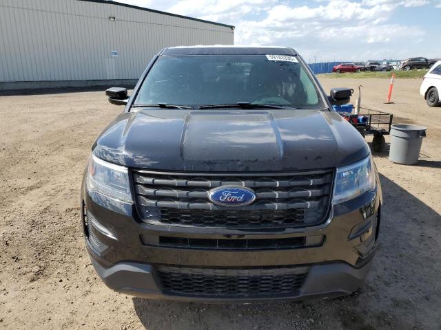 1FM5K8AR5JGB48418 - 2018 FORD EXPLORER POLICE INTERCEPTOR BLACK photo 5