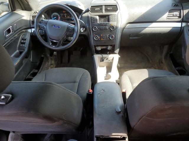 1FM5K8AR5JGB48418 - 2018 FORD EXPLORER POLICE INTERCEPTOR BLACK photo 8