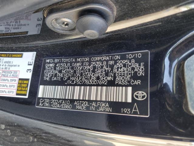 JTKJF5C77B3007692 - 2011 TOYOTA SCION TC Qara foto 13