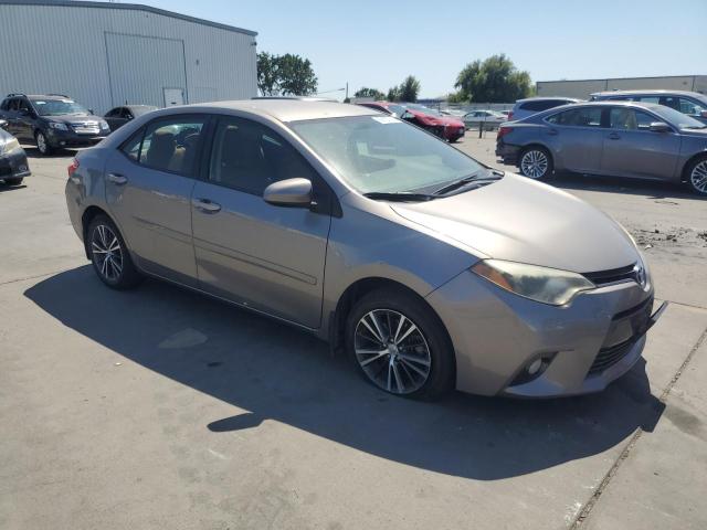 2T1BURHE9GC712072 - 2016 TOYOTA COROLLA L TAN photo 4