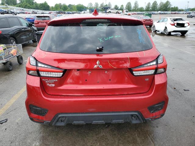 JA4ARUAU9MU019173 - 2021 MITSUBISHI OUTLANDER SPORT ES RED photo 6