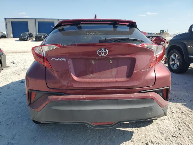 NMTKHMBX9JR027150 - 2018 TOYOTA C-HR XLE MAROON photo 6