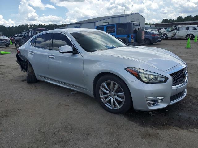 JN1BY1AP5JM180656 - 2018 INFINITI Q70 3.7 LUXE SILVER photo 4