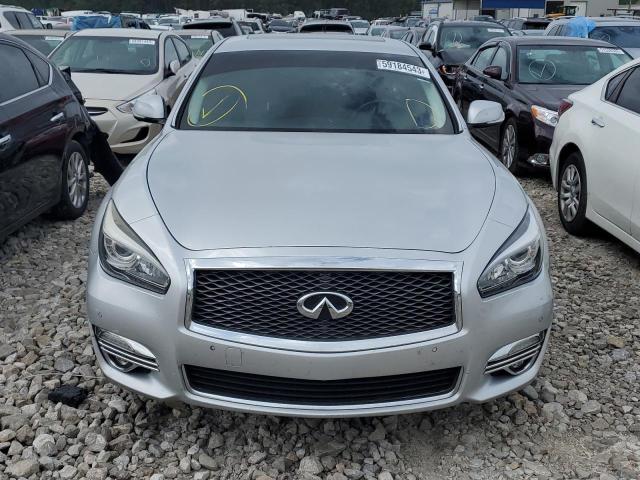 JN1BY1AP5JM180656 - 2018 INFINITI Q70 3.7 LUXE SILVER photo 5