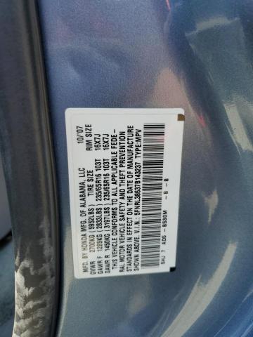 5FNRL38637B143237 - 2007 HONDA ODYSSEY EXL BLUE photo 13