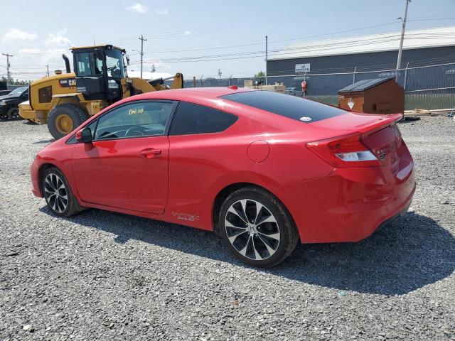 2HGFG4A51DH101185 - 2013 HONDA CIVIC SI RED photo 2