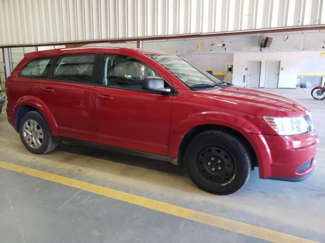 3C4PDCAB9FT597861 - 2015 DODGE JOURNEY SE RED photo 4