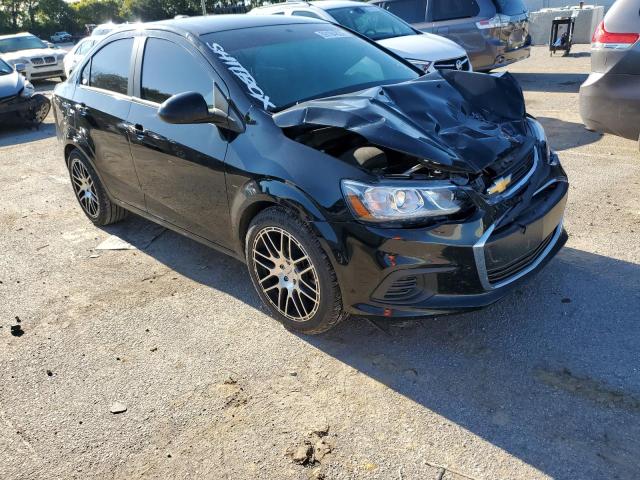 1G1JB5SH7H4160100 - 2017 CHEVROLET SONIC LS BLACK photo 1