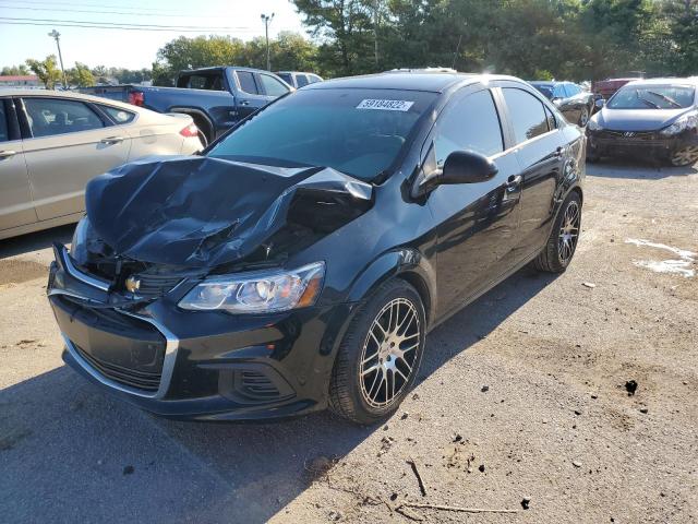 1G1JB5SH7H4160100 - 2017 CHEVROLET SONIC LS BLACK photo 2