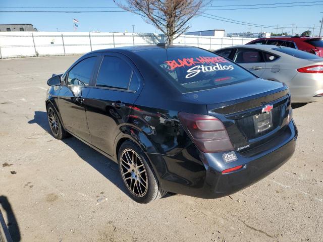 1G1JB5SH7H4160100 - 2017 CHEVROLET SONIC LS BLACK photo 3