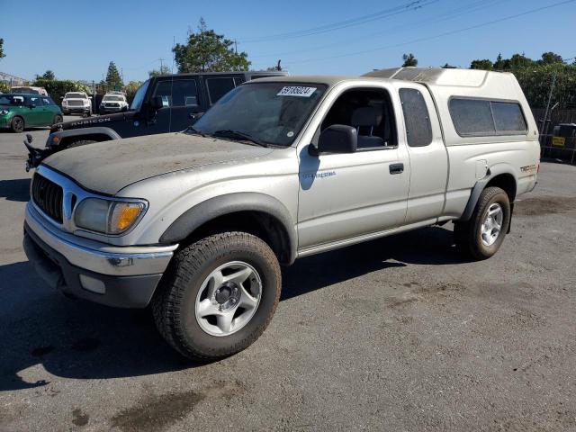 5TEWN72N31Z834035 - 2001 TOYOTA TACOMA XTRACAB SILVER photo 1