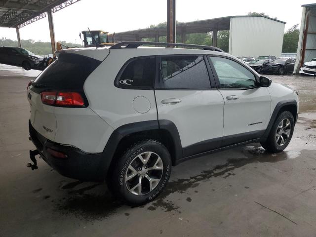 1C4PJMBS1FW524605 - 2015 JEEP CHEROKEE TRAILHAWK WHITE photo 3