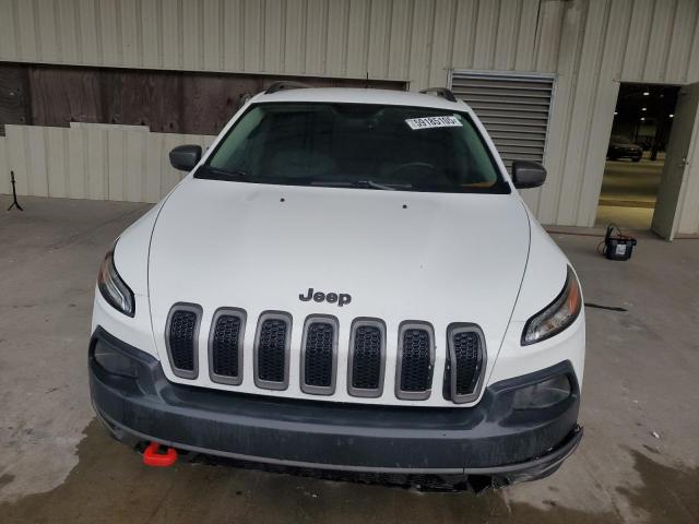 1C4PJMBS1FW524605 - 2015 JEEP CHEROKEE TRAILHAWK WHITE photo 5
