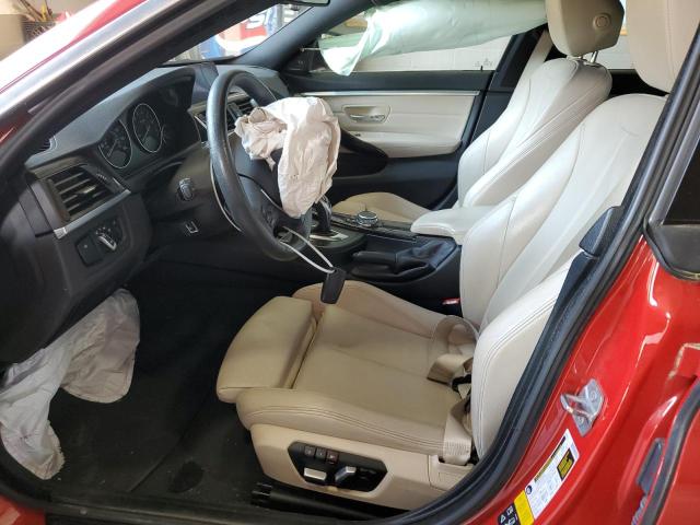 WBA4B3C51GG528391 - 2016 BMW 435 XI GRAN COUPE RED photo 7