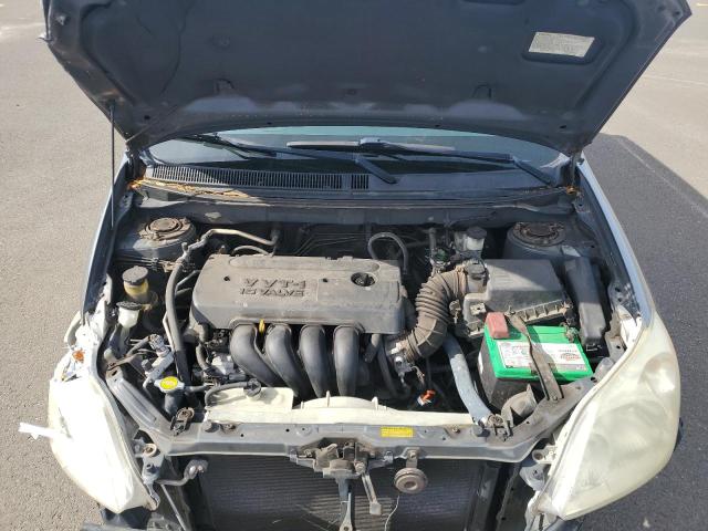 2T1KR32E35C460789 - 2005 TOYOTA COROLLA MA XR GRAY photo 11