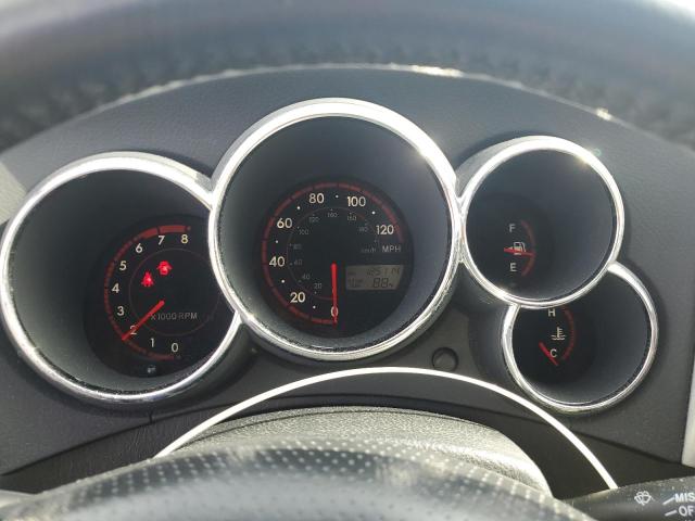 2T1KR32E35C460789 - 2005 TOYOTA COROLLA MA XR GRAY photo 9