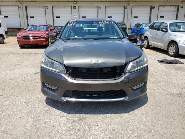 1HGCR3F88DA022489 - 2013 HONDA ACCORD EXL GRAY photo 5