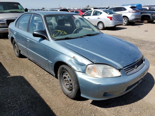 2HGEJ6612YH576624 - 2000 HONDA CIVIC BASE 蓝色 照片 1