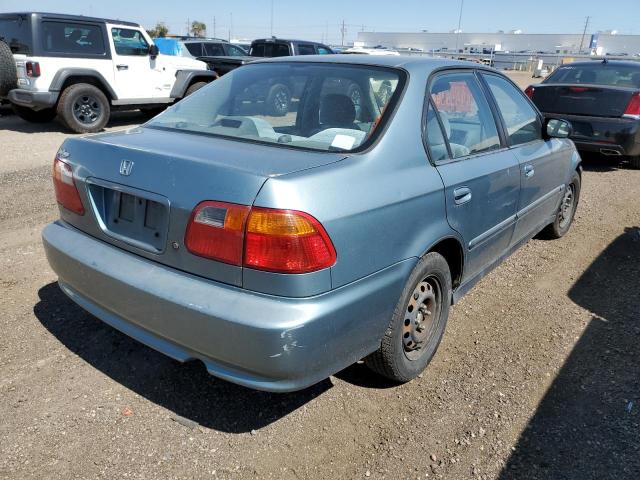 2HGEJ6612YH576624 - 2000 HONDA CIVIC BASE 蓝色 照片 4