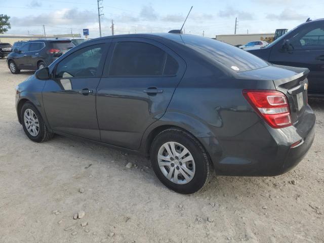 1G1JB5SH1J4108824 - 2018 CHEVROLET SONIC LS GRAY photo 2