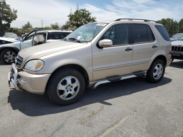 4JGAB57E33A420259 - 2003 MERCEDES-BENZ ML 350 TAN photo 1