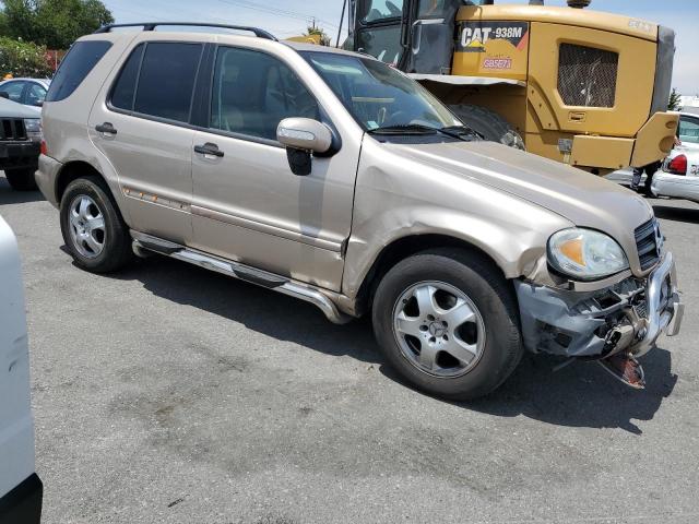 4JGAB57E33A420259 - 2003 MERCEDES-BENZ ML 350 TAN photo 4