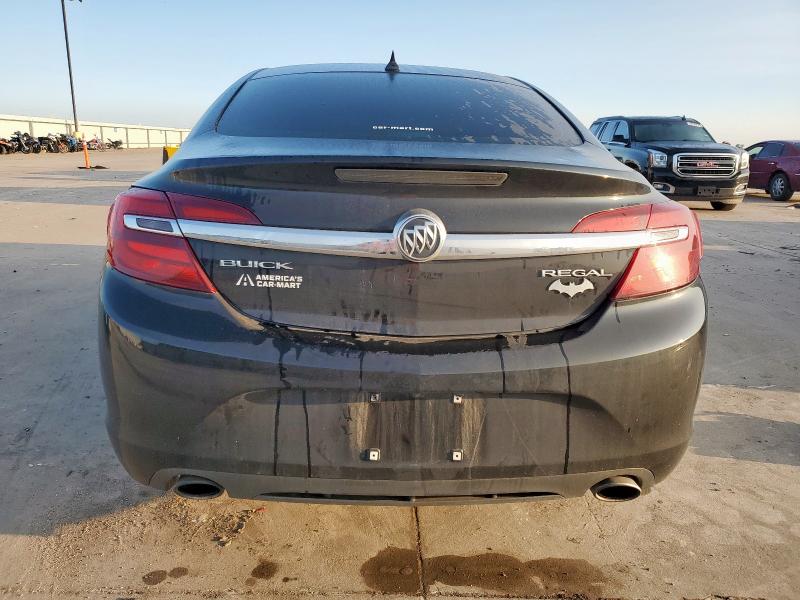 2G4GK5EX9E9303573 - 2014 BUICK REGAL BLACK photo 6