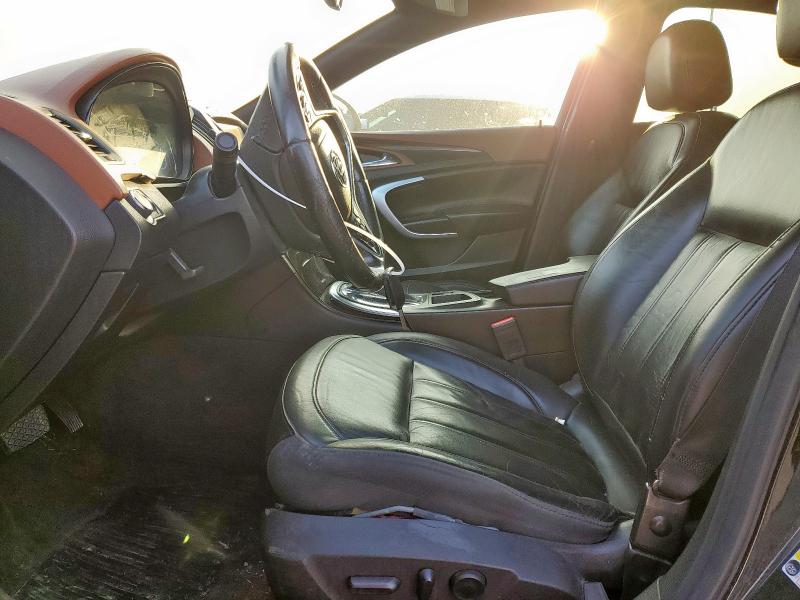 2G4GK5EX9E9303573 - 2014 BUICK REGAL BLACK photo 7