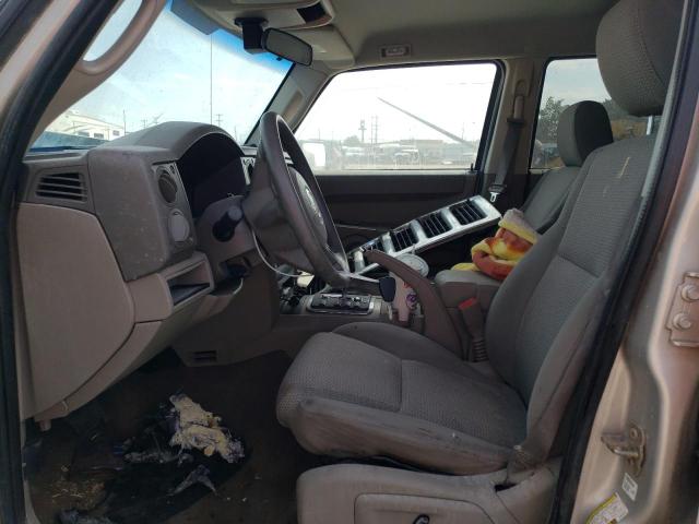 1J8HH48K47C537514 - 2007 JEEP COMMANDER 金色 照片 7