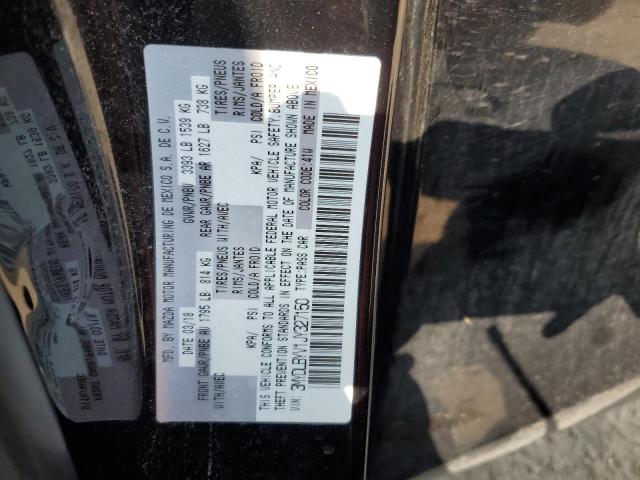 3MYDLBYV1JY327150 - 2018 TOYOTA YARIS IA BLACK photo 12