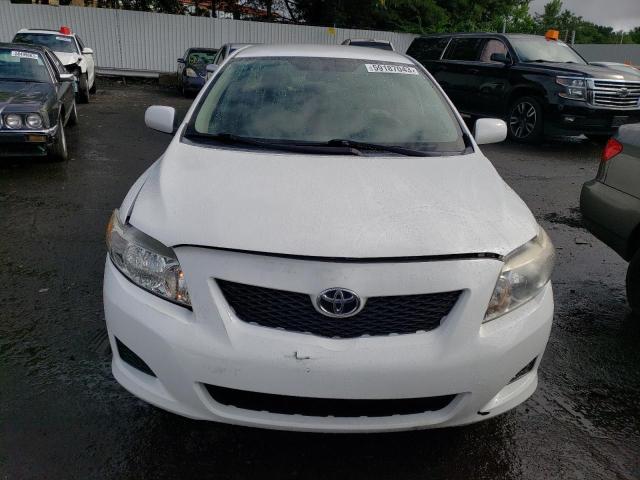 1NXBU4EEXAZ353165 - 2010 TOYOTA COROLLA BASE WHITE photo 5